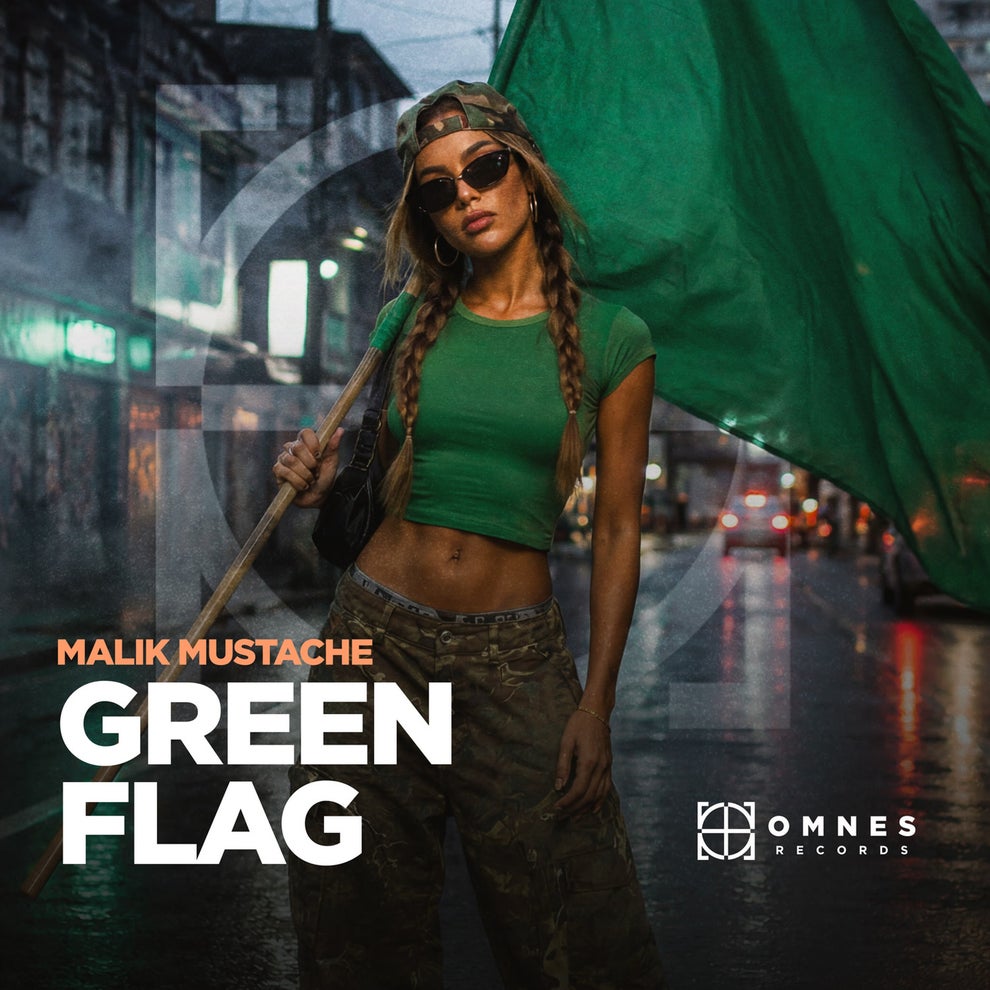 Malik Mustache - Green Flag
