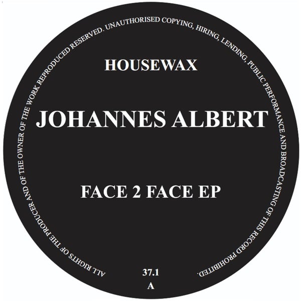 Johannes Albert - Face 2 Face EP