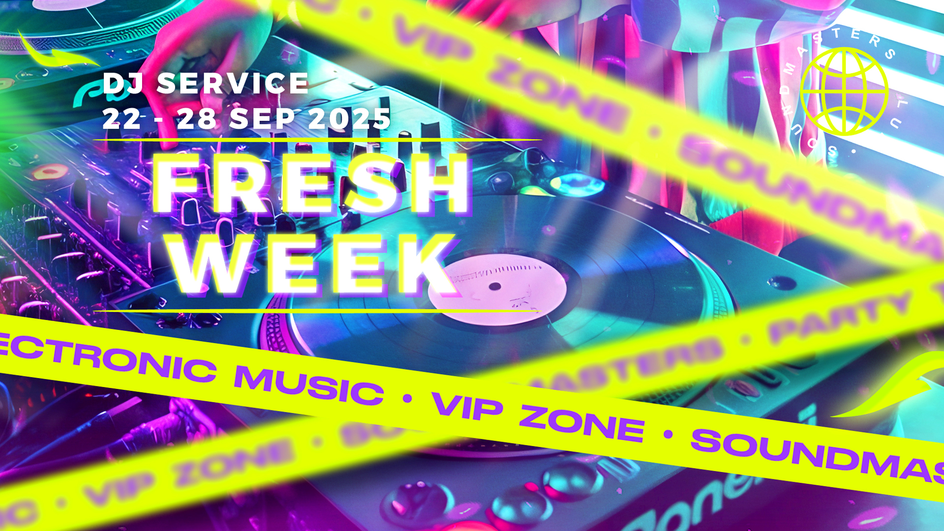 Fresh Week DJ Service 22 - 28 September 2025