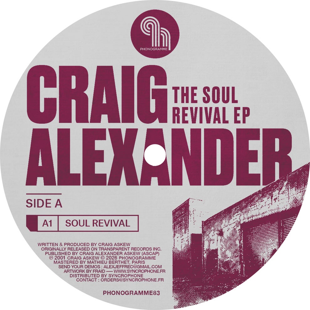 Craig Alexander - The Soul Revival EP