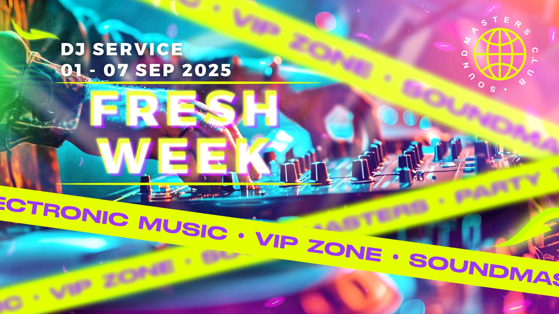 Fresh Week DJ Service 01 - 07 September 2025