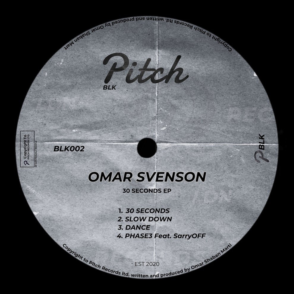 Omar Svenson - 30 Seconds EP