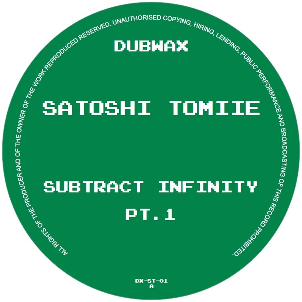 Satoshi Tomiie - Subtract Infinity Part 1